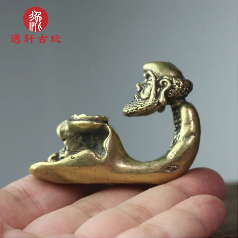 Латунные благовония Damo с обратным потоком маленькие украшения маленький