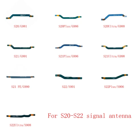 Гибкий кабель антенны сигнала Wi-Fi для Samsung S20 S21 S22 Plus Ultra S22U S21FE S901 S906 S908 G990 G998 G996 G991 G988 G986 G981