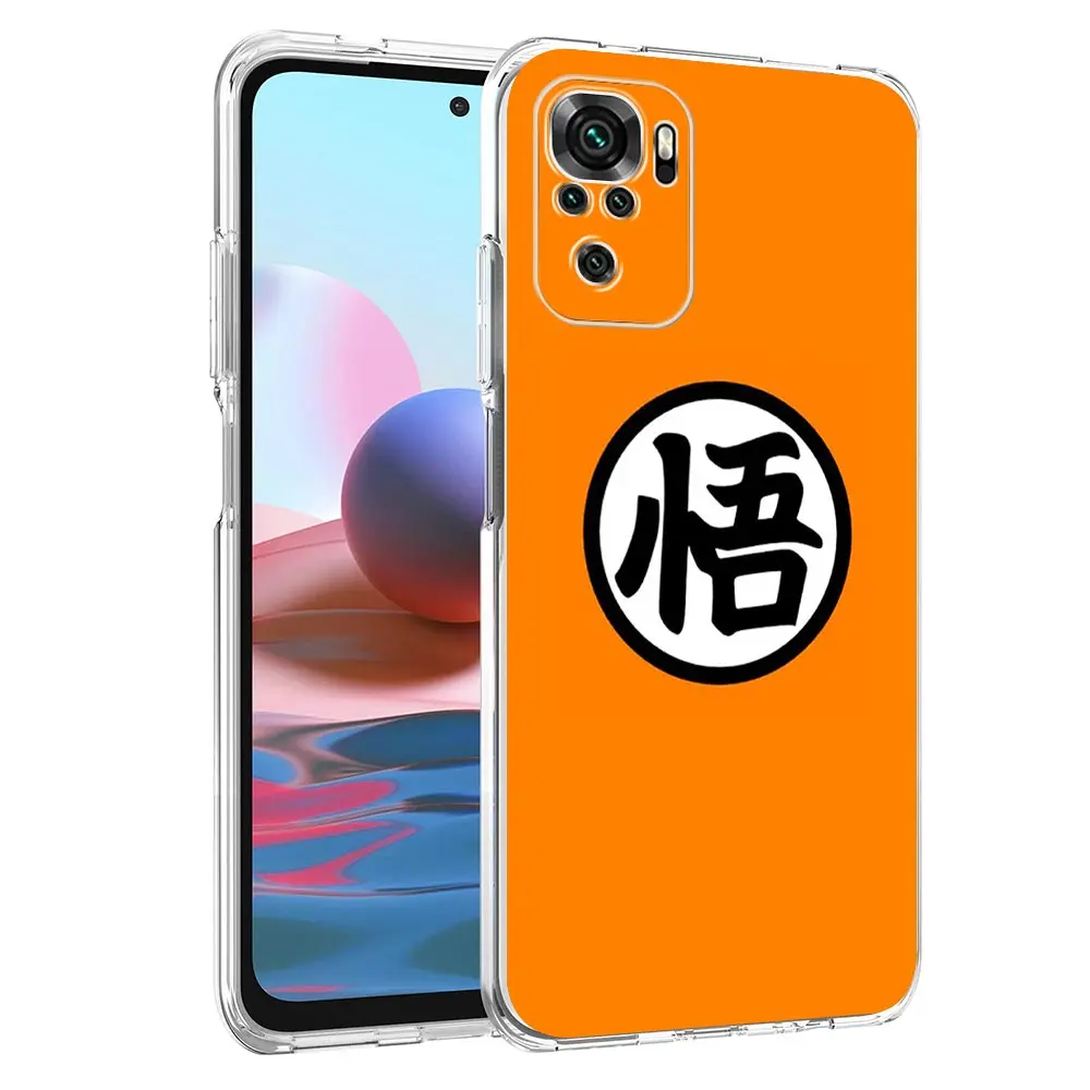 Чехол Dragon Ball Z для Xiaomi Redmi Note 10 5G Pro 9s 4G 9 7 8 8T 9T 10S |