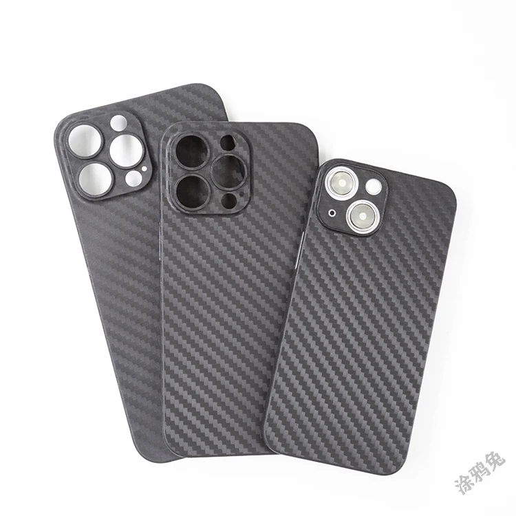 

2023 New fashion style carbon fiber case for iphone 12 skin feeling pp material phone case for iphone 13 pro max back case mini