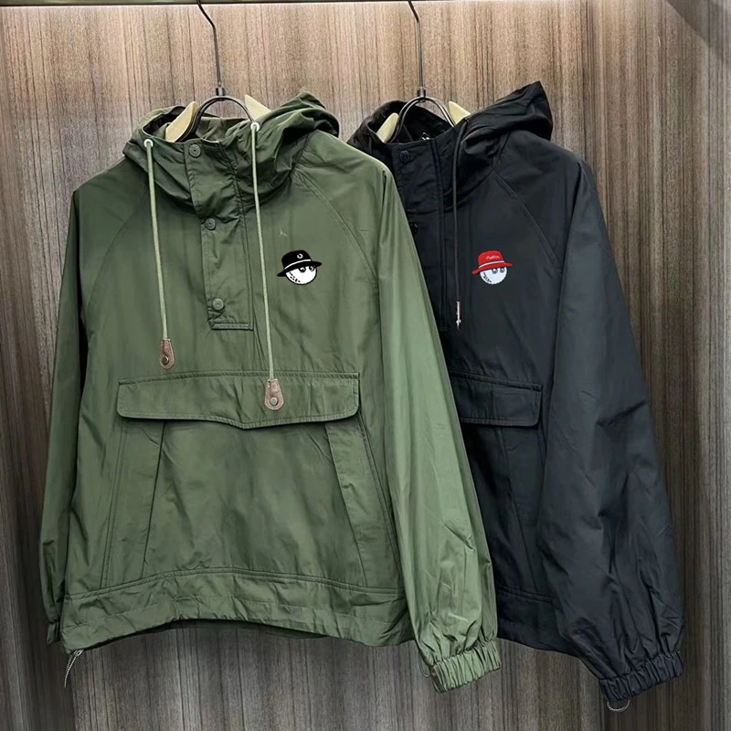 

Autumn 2022 Men's Golf Costume Golf Costume Men's Windbreaker Hooded Hooded Jacket Outdoor Golf Costume Men's Windshield
