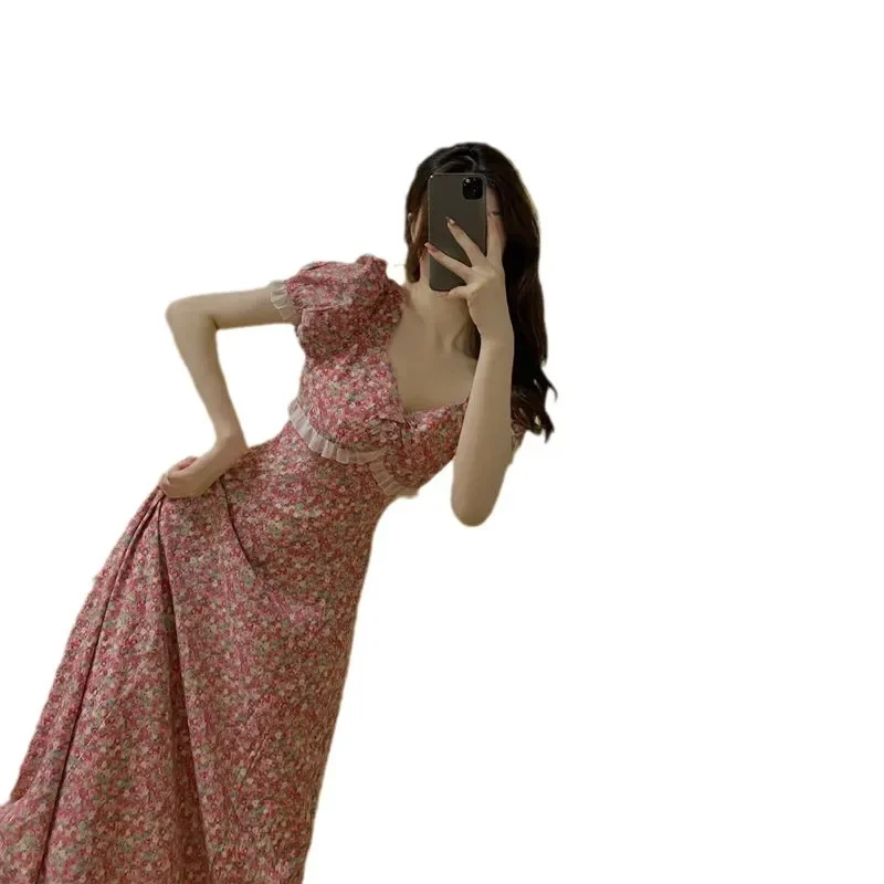 Лето 2023 новый стиль платье принцессы во французском стиле ароматное длинное для