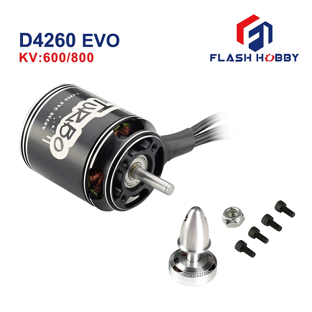 

Мотор бесщеточный FLASHHOBBY D4260EVO 4260 (3530), КВ, кв