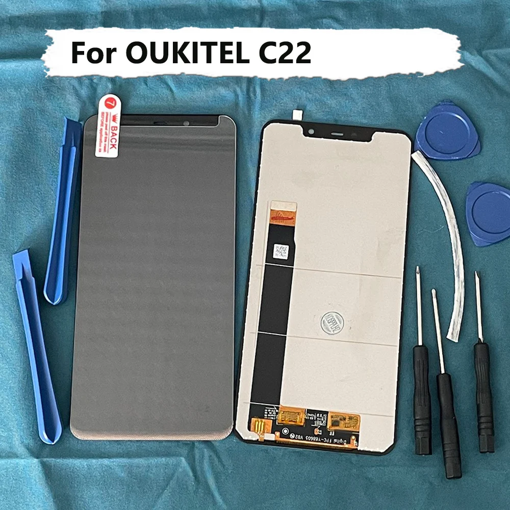 ЖК-дисплей KOSPPLHZ 5 86 для Oukitel C22 + дигитайзер сенсорного экрана в сборе 100%
