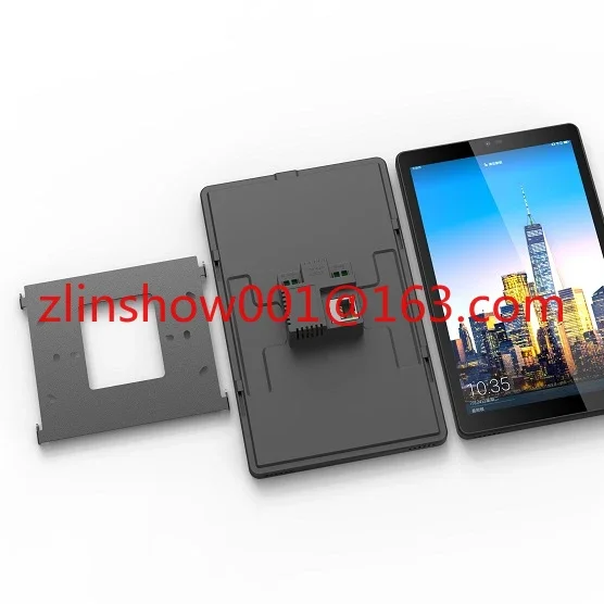 Фото YC-SM08P Горячая Распродажа Встроенная 8-дюймовая сенсорная панель управления Android 11, настенное крепление Android PoE планшет №1