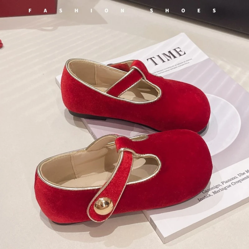 Туфли Мэри Джейн для девочек детские винтажные бархатные вечерние платья на