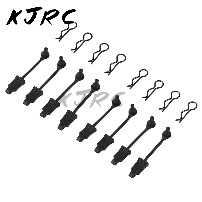 KJRC 8 шт. резиновый зажим для корпуса фиксатор фиксированная пряжка замок AR 390165 Для