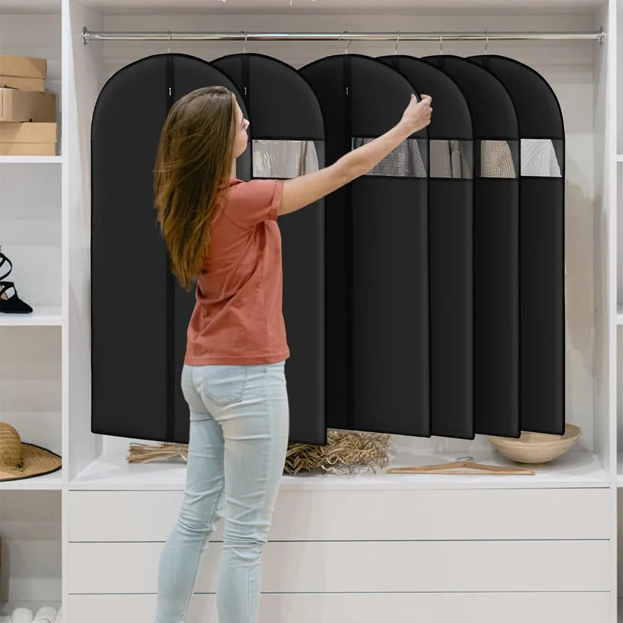 

Пылезащитный чехол для одежды на молнии