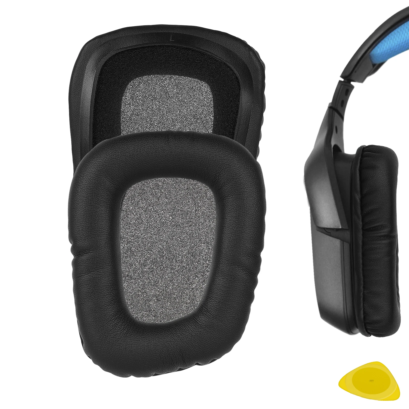 Сменные амбушюры Geekria QuickFit для наушников Logitech G35 G930 G430 F450