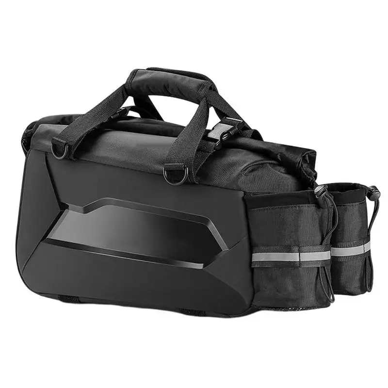 

Bike Riding Storage Bag Large Capacity Bike Pannier Cycling Organizer Rear Seat Cargo Bag Foldable 25L Bike Saddle Bag For