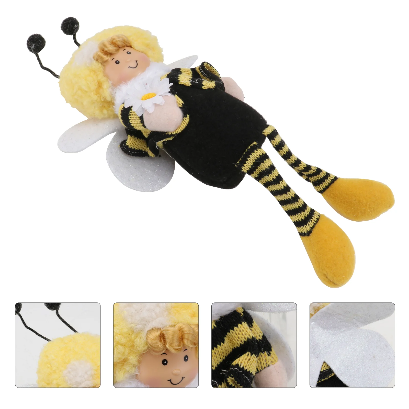 

Knitted Plush, Creative Lovely Kids Shaped Festival Party Decor ( Boy )
