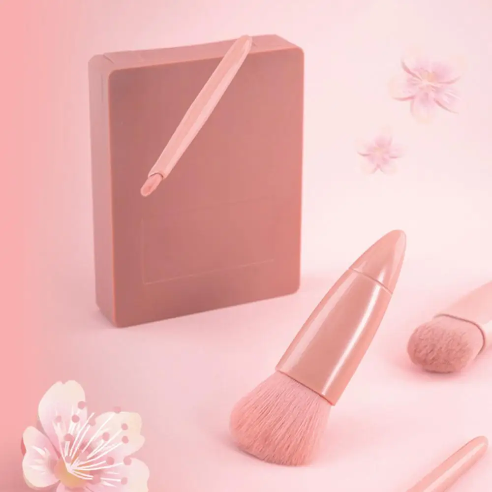 

XJING 5pcs Makeup Brushes Set Eye Shadow Foundation Powder Eyeliner Eyelash Cosmetics Makeup For Face Eye Make Up Brush Tools