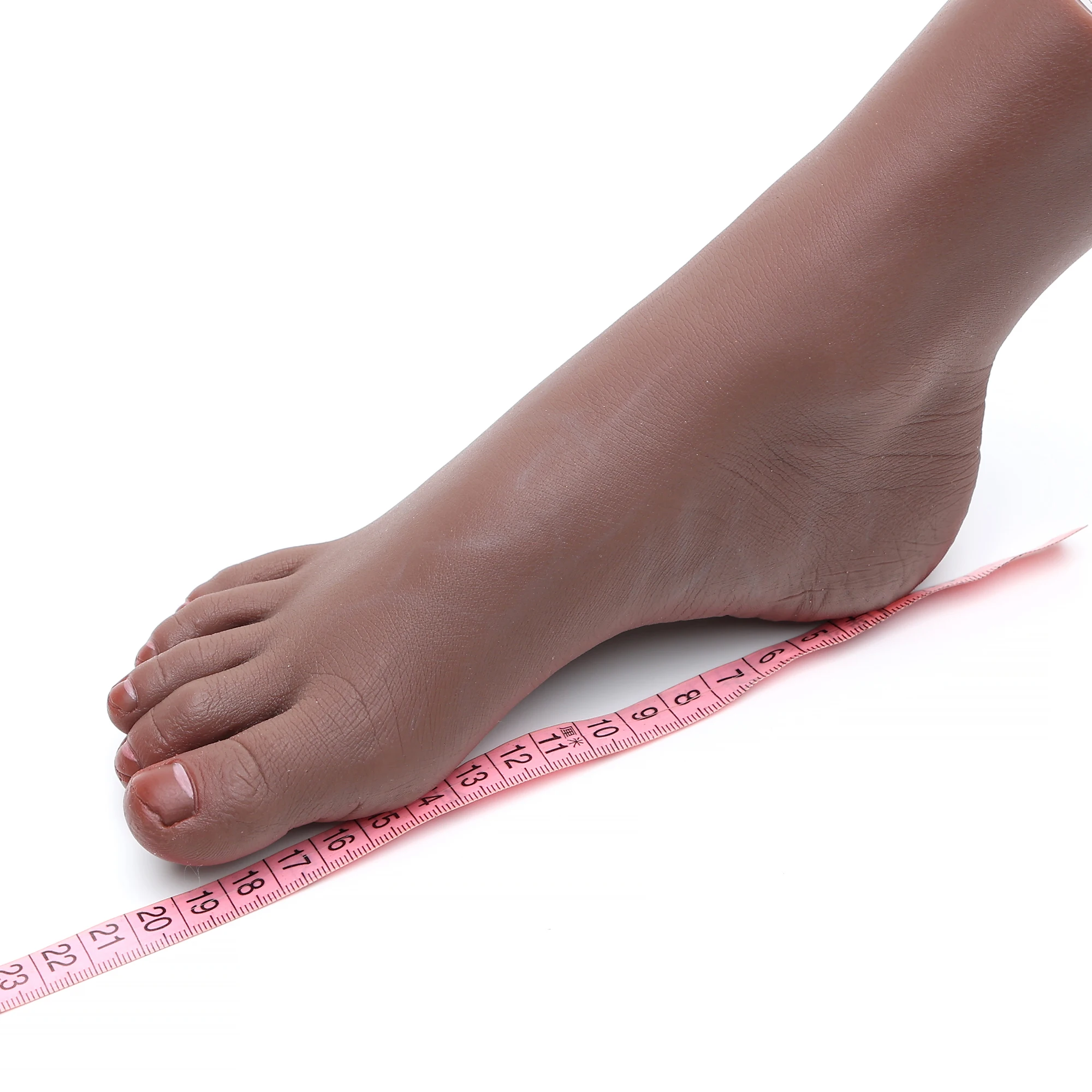 Манекен силиконовая модель ног имитация ребенка искусственные ногти тренировка