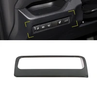 stainless steel interior accessories headlight adjust button switch cover trim for toyota rav4 xa50 2019 2020 2021 garnish 1pcs