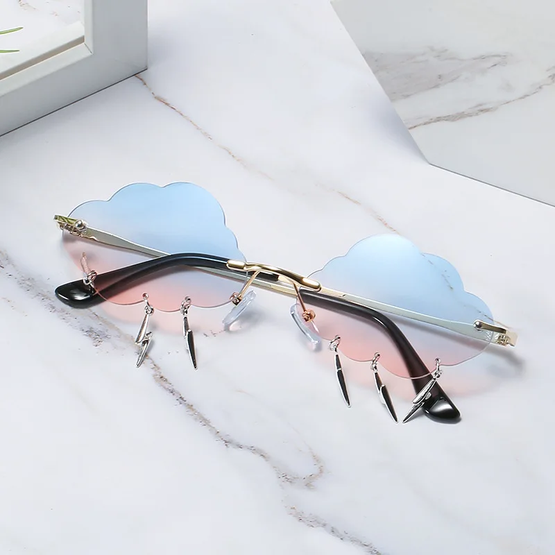 

Новинка 2022, солнцезащитные очки неправильной формы, Женские винтажные брендовые дизайнерские солнцезащитные очки, индивидуальные очки в с...