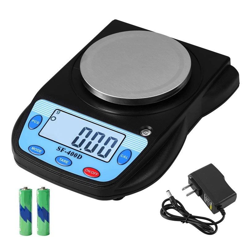 

Digital Lab Scale 600G X 0.01G LCD Analytical Balance Electronic Scale Lab Precision Scale Kitchen Scale,US Plug