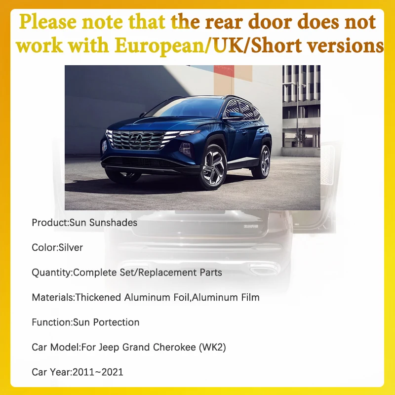 Автомобильные солнцезащитные накладки на окна для Hyundai Tucson NX4 2022 2023 2024 2025 защита