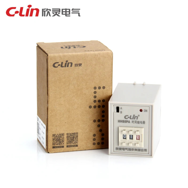 C-Lin Xin Ling brand HHS5PA 0.1S-99H digital dial code time relay instant delay adjustable