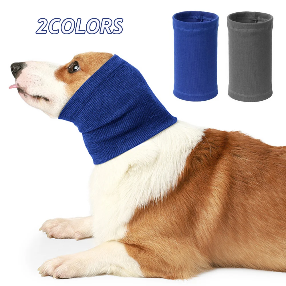 

Dog Hood Earmuffs Calming Dog Ear Cover Puppy Cat Quiet Ears Hoodie Dog Ear Muffs Noise Protection for Anxiety Relief Grooming