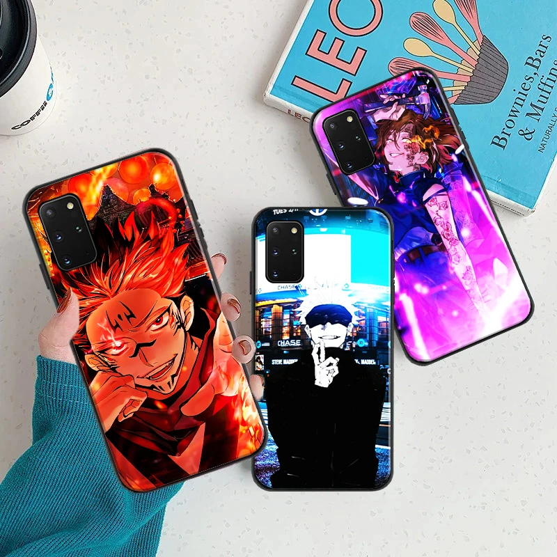 

Jujutsu Kaisen Anime Itadori Yuji Ryomen Sukuna Phone Case For Samsung Galaxy S8 S9 S10 S10 Plus S20 S20 FE Lite Ultra Cover
