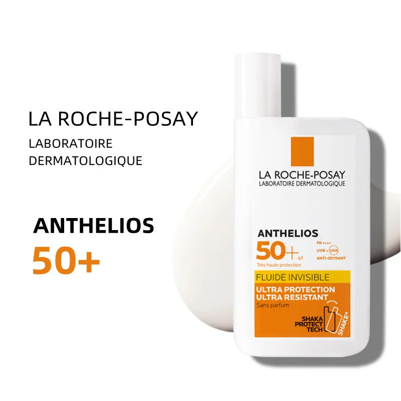 

La Roche Posay Facial Sunscreen SPF 50+ Oil-Free Ultra-Light UV Protection Fluid Invisible Broad Spectrum Sunscreen 50ml