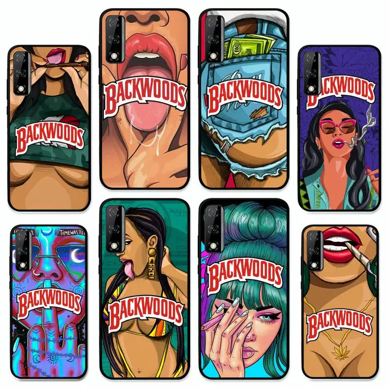 

Backwoods Phone Case for Huawei Y 6 9 7 5 8s prime 2019 2018 enjoy 7 plus