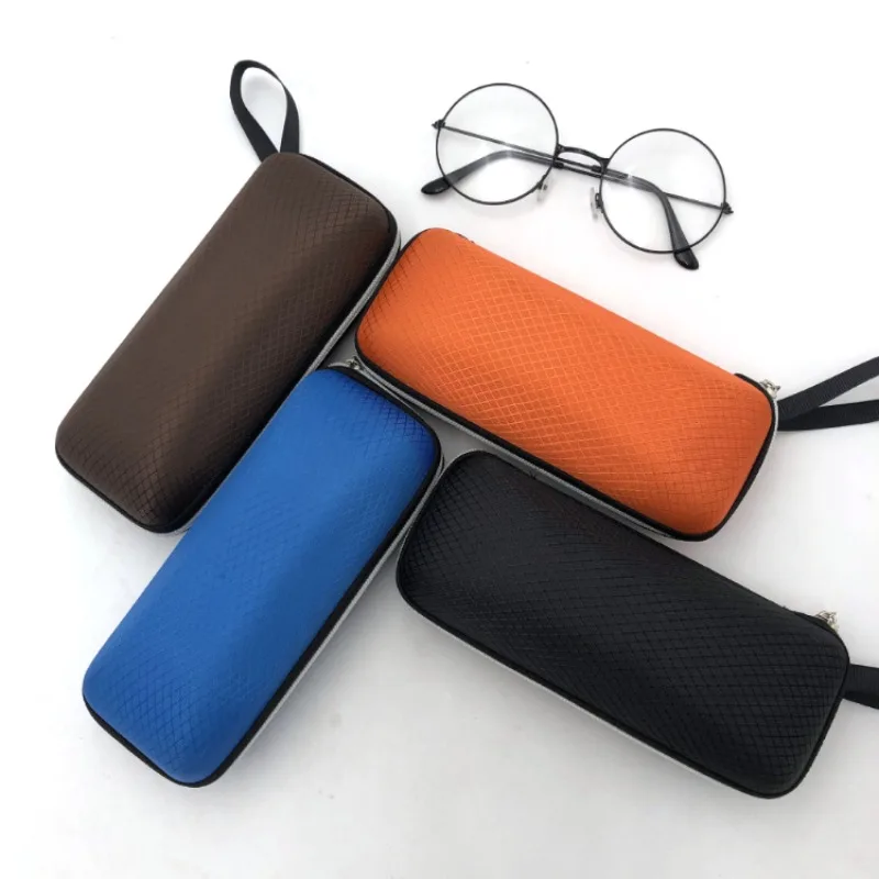 

New Compressive Honeycomb Zipper Spectacle Case Sunglasses Case Black Sunglasses Zipper Bag Sun Case Variety Multicolor