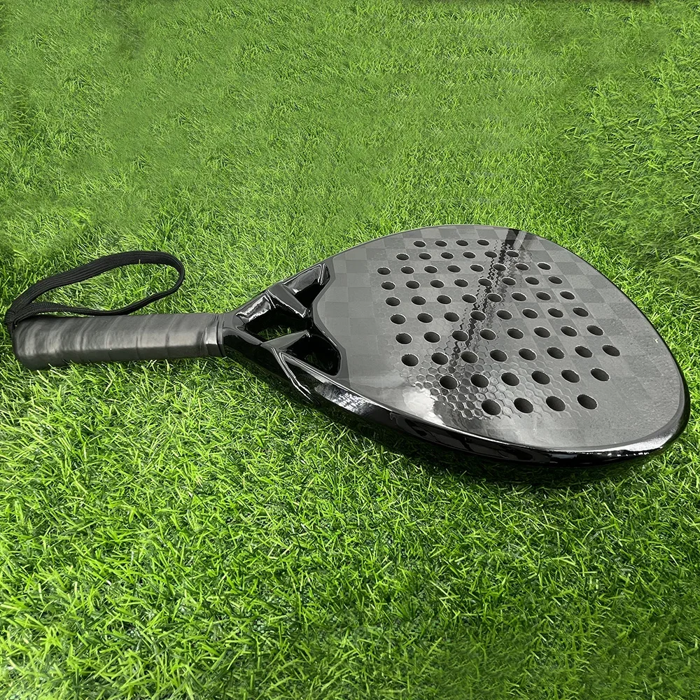 w niestandardowym kształcie wysokiej jakości rakieta z włókna węglowego paletas de pala padel Paddle Carbon 12K Tennis Padel Racket