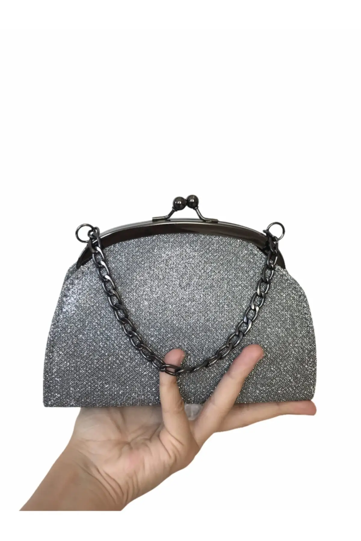 

Женская вечерняя сумочка, копченая блестящая мини-модель, клатч на цепочке, сумка через плечо, сумки для свадебной вечеринки