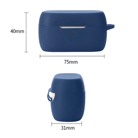 Противоударный мягкий чехол для наушников JABRA Elite 4, пылезащитный чехол, моющийся чехол