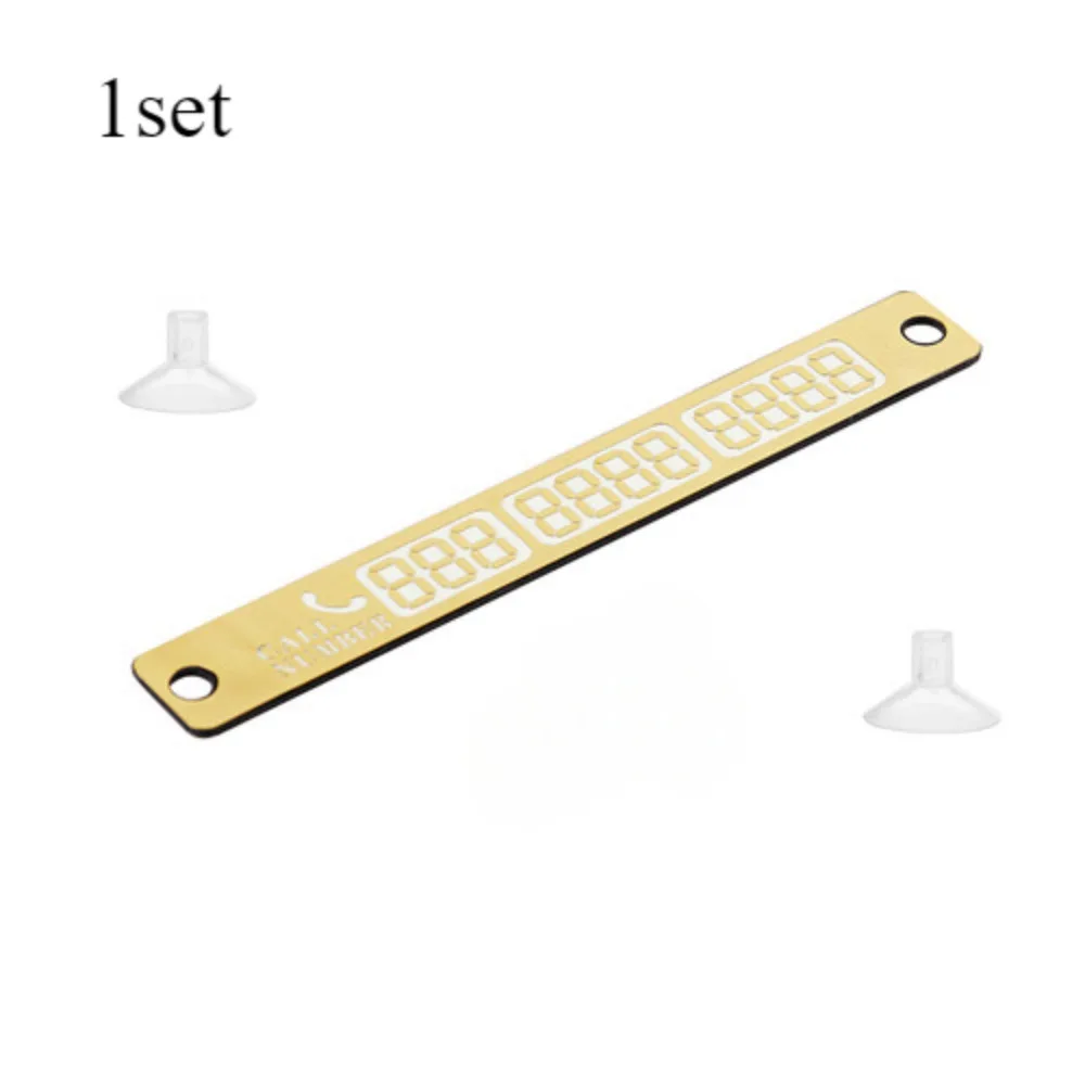 

1 комплект, временная парковочная карта, карта с номером телефона, уведомление о ночнике, присоска, автомобильный Стайлинг, карта с номером телефона