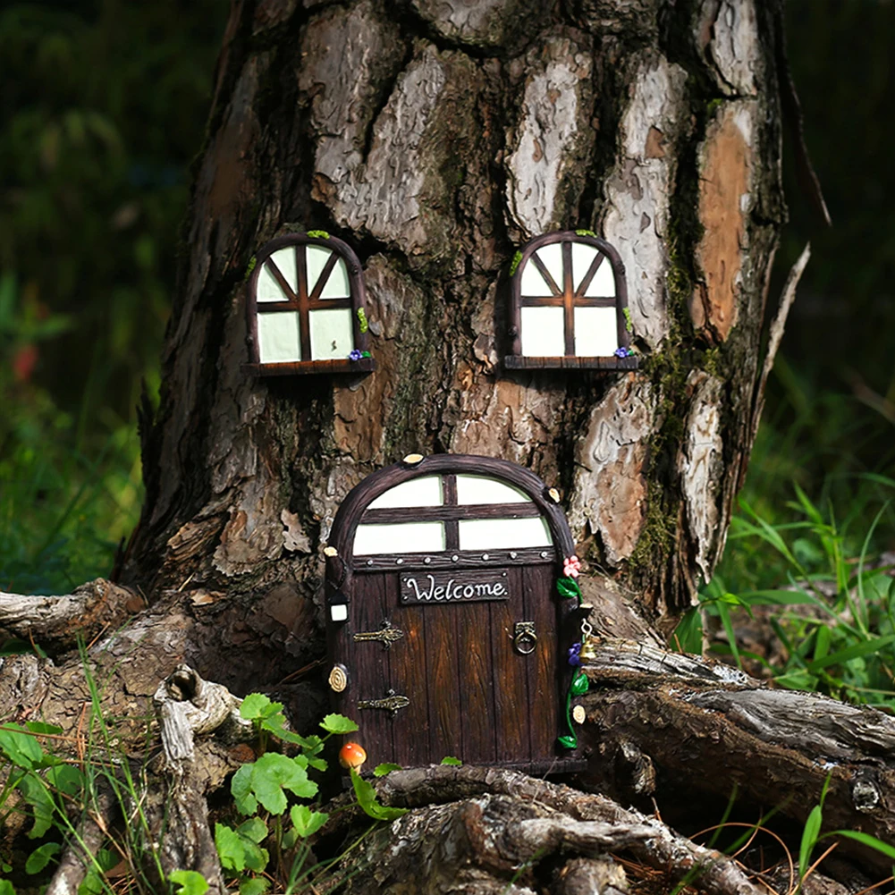 3 шт./компл. статуи для сна светящиеся в темноте украшения из смолы поделки