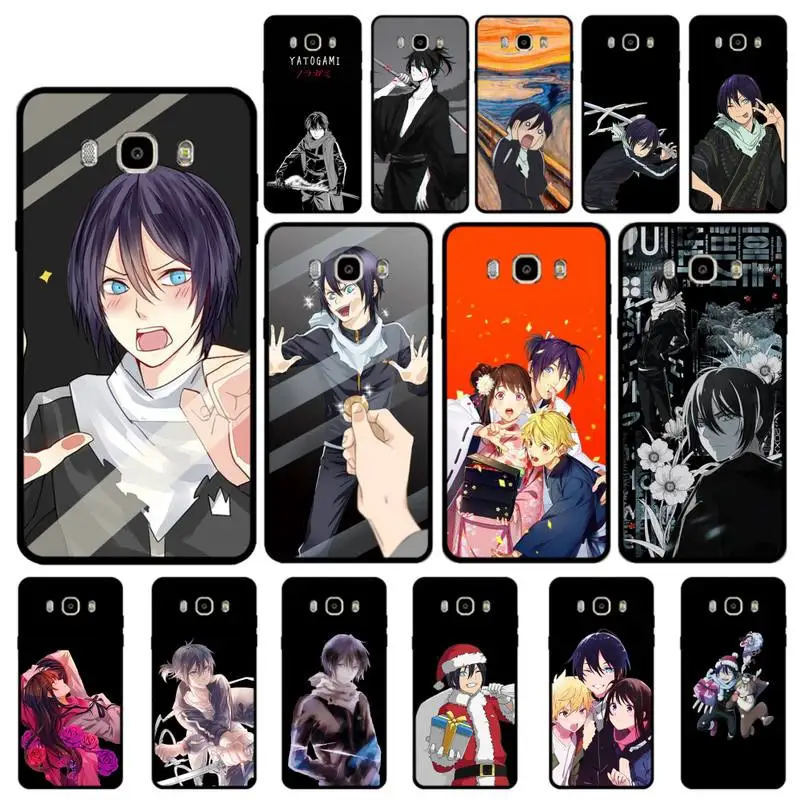 

MaiYaCa Japanese Yato Noragami Anime Phone Case for Samsung J 4 5 6 7 8 prime plus 2018 2017 2016 J7 core