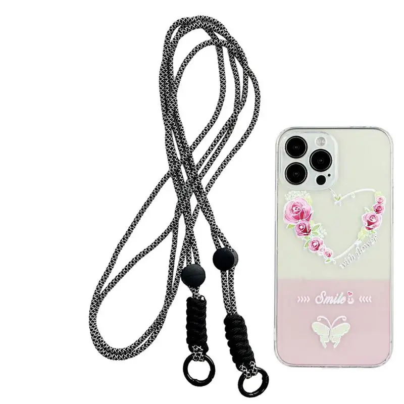 

New Universal Phone Lanyards Crossbody Patch Phone Lanyard Traveling Hiking Portable Detachable Neck Hanging Rope Strap