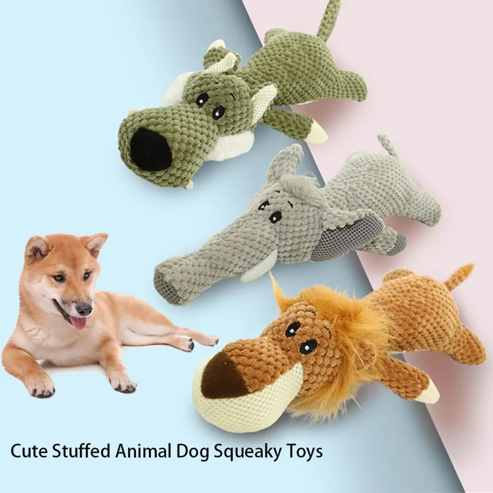 

Веселая игрушка для домашних животных в форме слона, жевательная игрушка, уличные интерактивные товары для тренировок собак, пищалка, плюшевая игрушка для кости и моляра