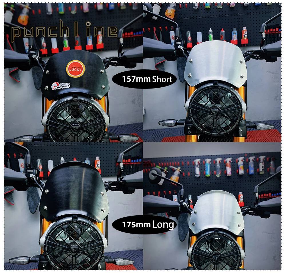 Подходит для Scrambler 400X Speed 400 2023 2024 лобовое стекло мотоцикла дефлектор ветрового