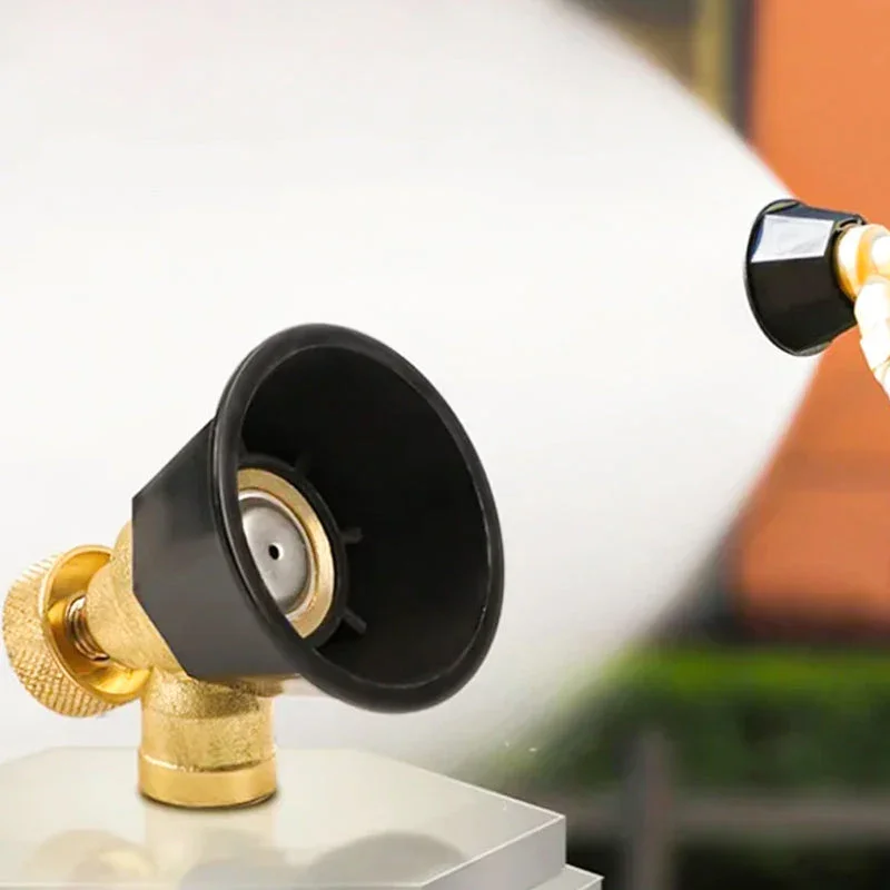 Сельскохозяйственная насадка высокого давления для распыления воздуха, регулируемая медная водоотводящая насадка для цветов, травы, садоводства