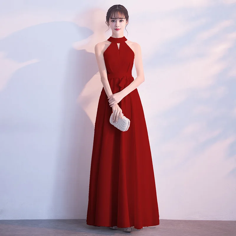 J110 белое серое красное черное платье для выпускного вечера длинные платья