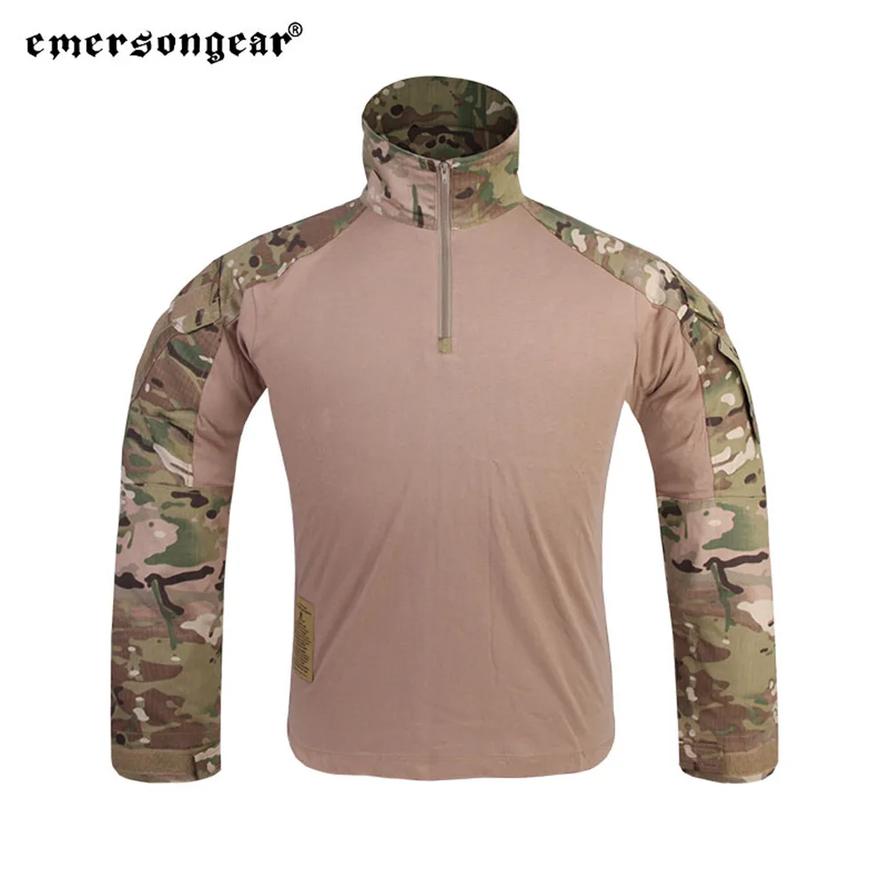 Emersongear Tactical G3 Боевые рубашки Мужские камуфляжные топы Тренировочные футболки