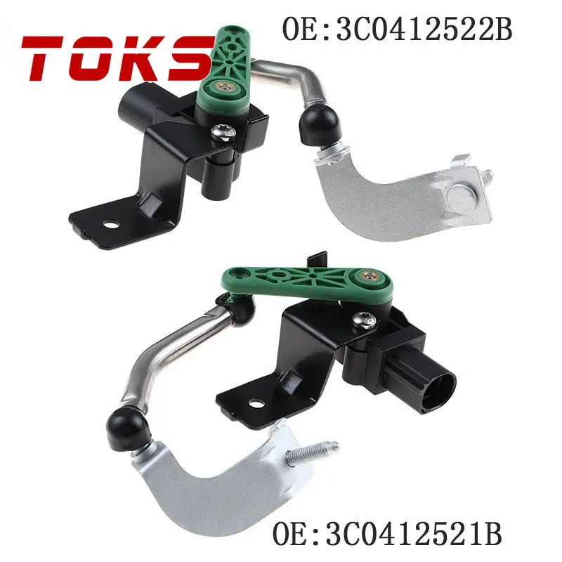 

A Pair 3C0412521B 3C0412522B Body Height Sensor for Volkswagen GOLF Tiguan for AUDI Q3 CC Eos Car Heights