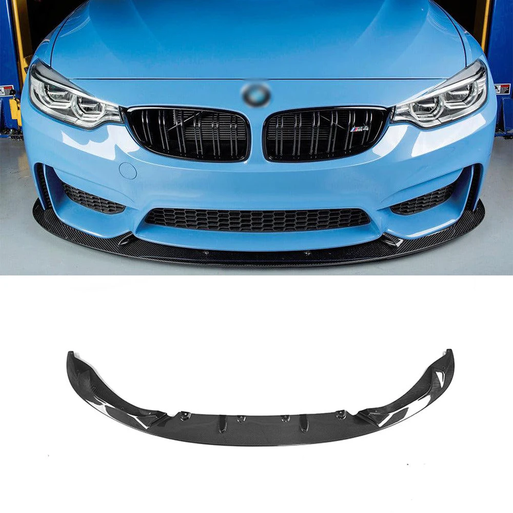 3D-дизайн GTS F82 M4 Mp Style Dry Carbon Fiber Передняя губа для F80 M3 Psm Type