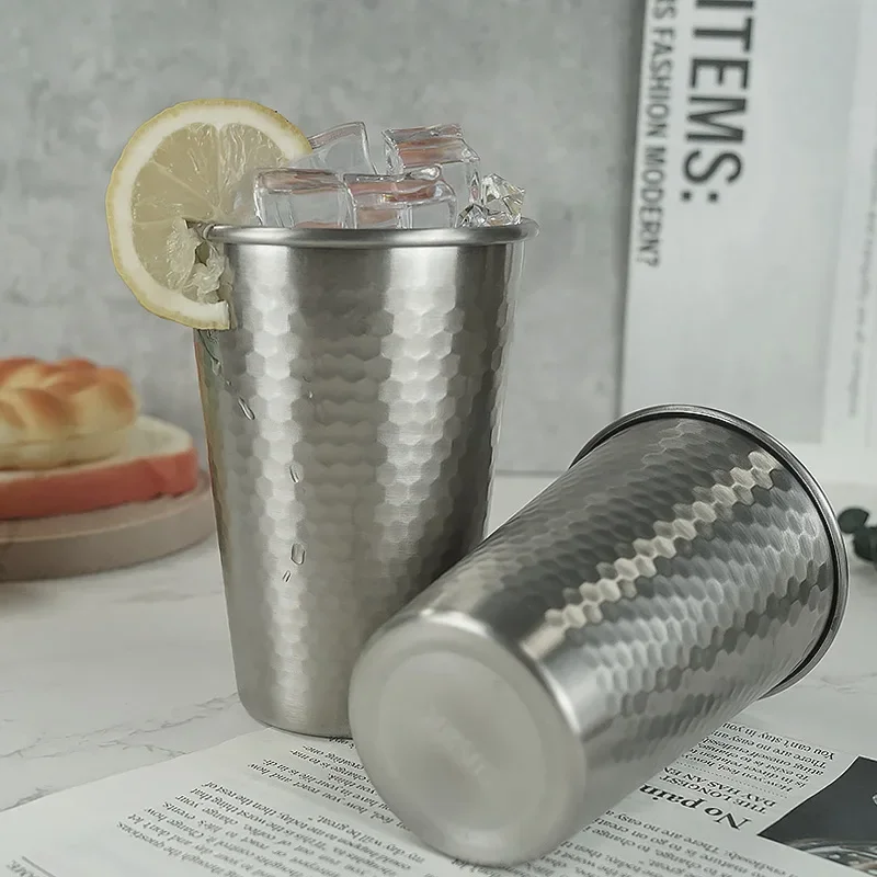 Стакан для воды из нержавеющей стали 200-400 мл