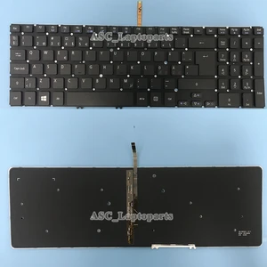 New Norwegian Swedish Nordic Finnish Danish Keyboard For Acer Aspire M5-583P M5-583P-6423 M5-583p-6428 M5-583p-9688 BACKLIT