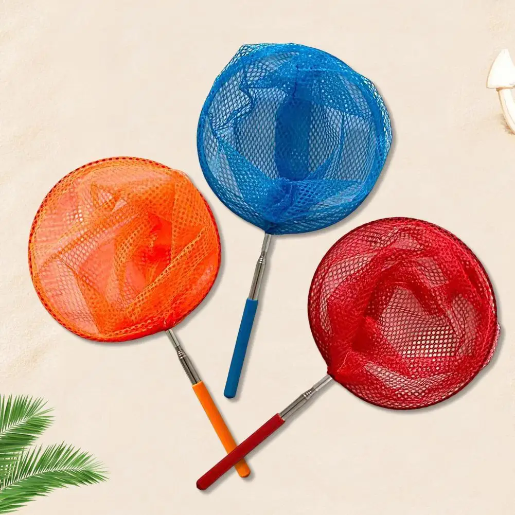Ручная телескопическая рыболовная сеть в виде бабочки для упражнений на природе