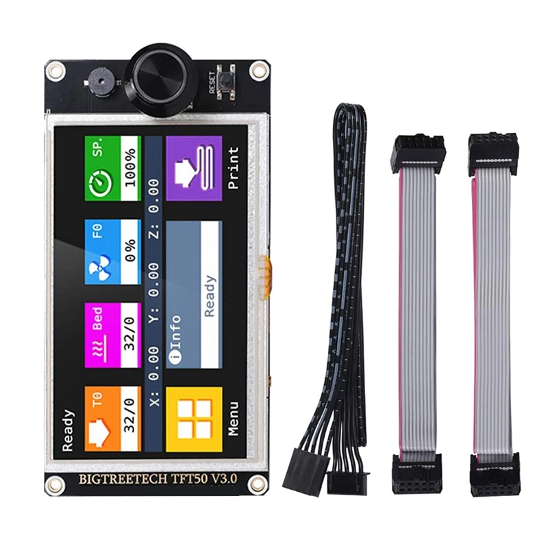 

BIGTREETECH Direct TFT50 V3.0 5.0 Inch Dual Mode Ultra Clear 3D Printer Display Screen 12 White LED Lights 3D Printer