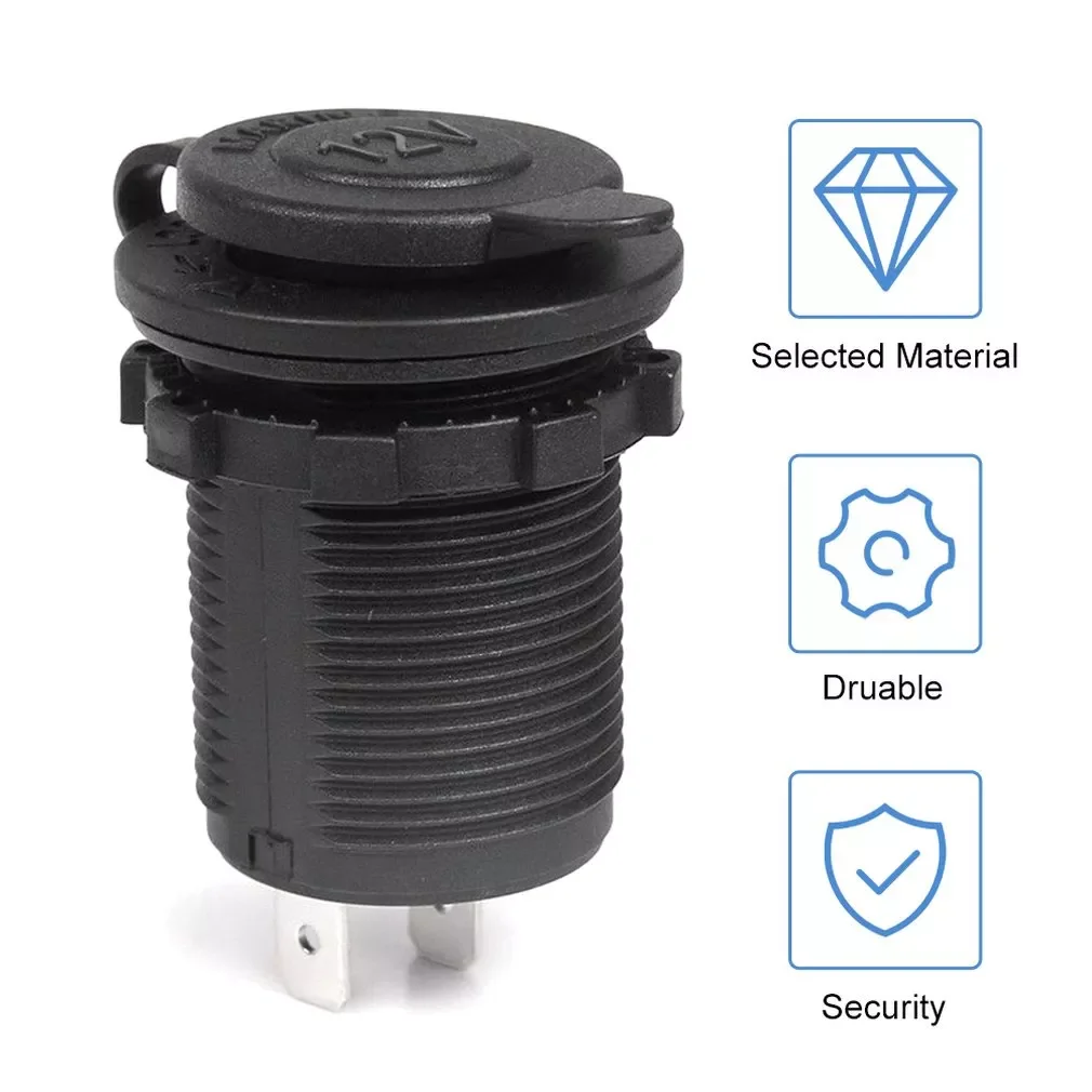 

1 шт., водонепроницаемый автомобильный прикуриватель, 12 В