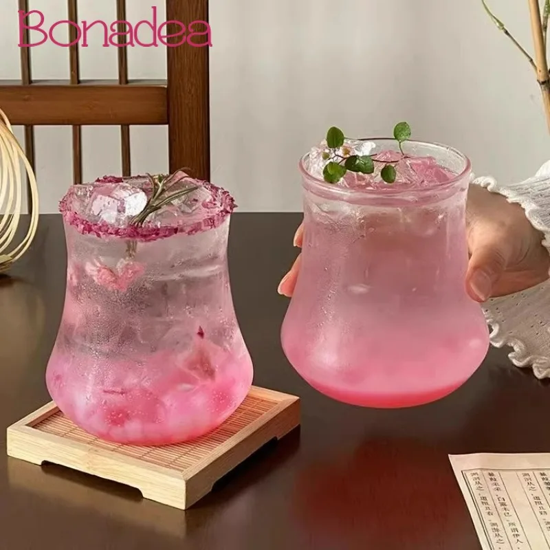 Большая фруктовая чашка с животом чайные чашки в японском стиле полосатая