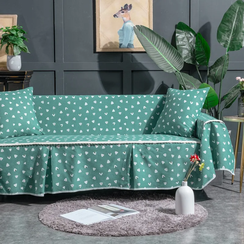 

2022 cotton and linen thick fabric sofa cover sofa cover