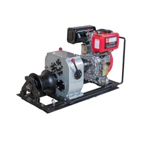 widely used 3 tons cable pulling hydraulic winch