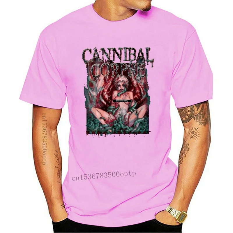 

Camisa oficial infestada de gusano CANNIBAL CORPSE cd cvr, nueva, XL, 2021